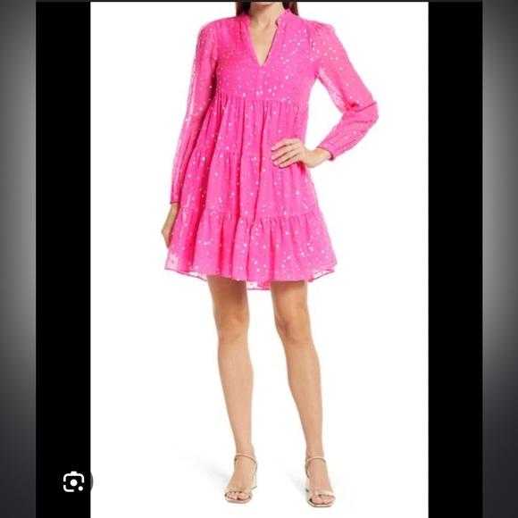 Lilly Pulitzer Dresses Lilly Pulitzer Sarita Silk Dress Poshmark